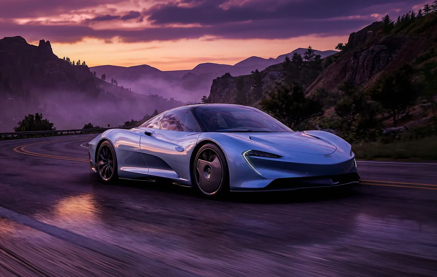 McLaren Speedtail fast car in Forza Horizon 5