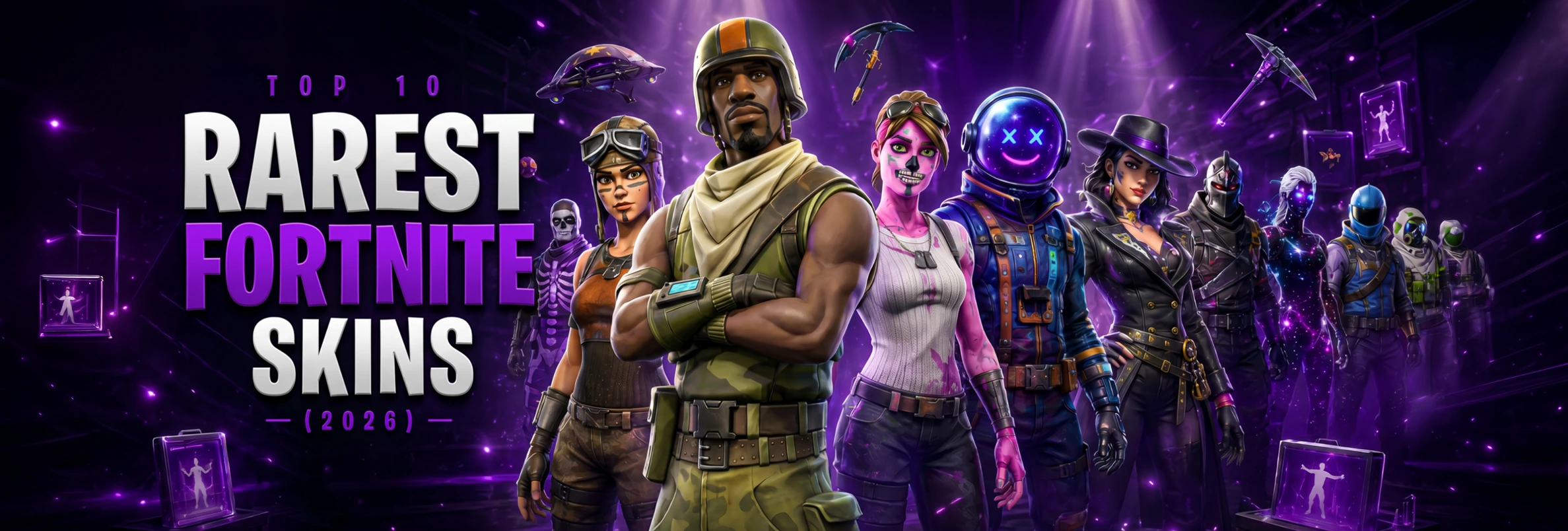 Rarest skins in Fortnite