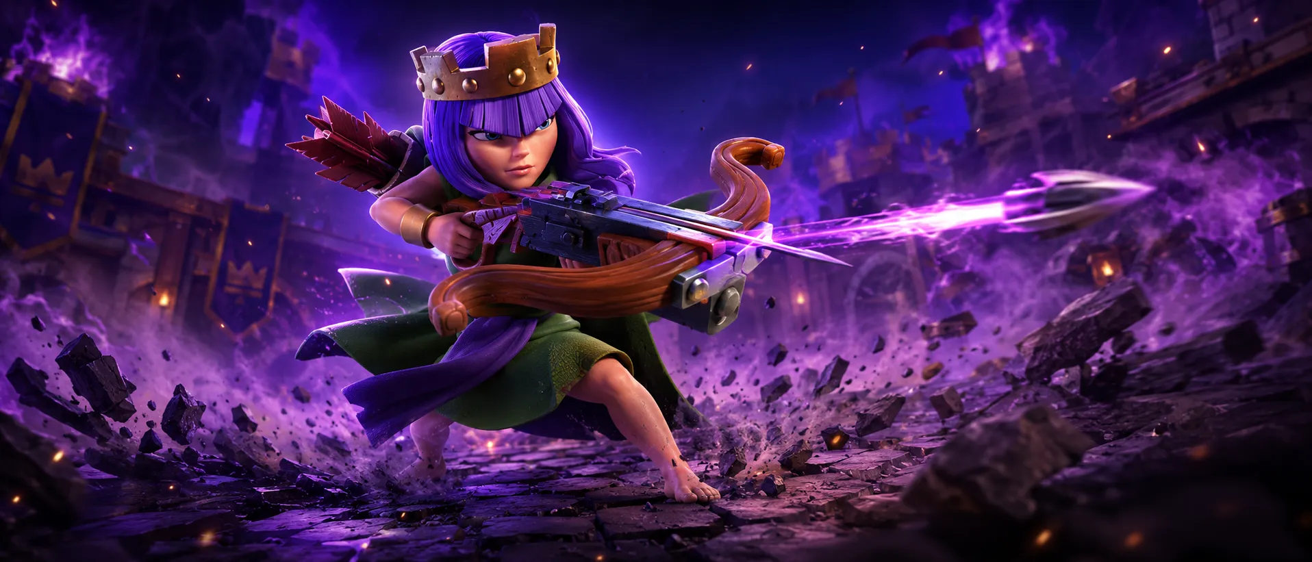 Clash Royale Champion - Archer Queen