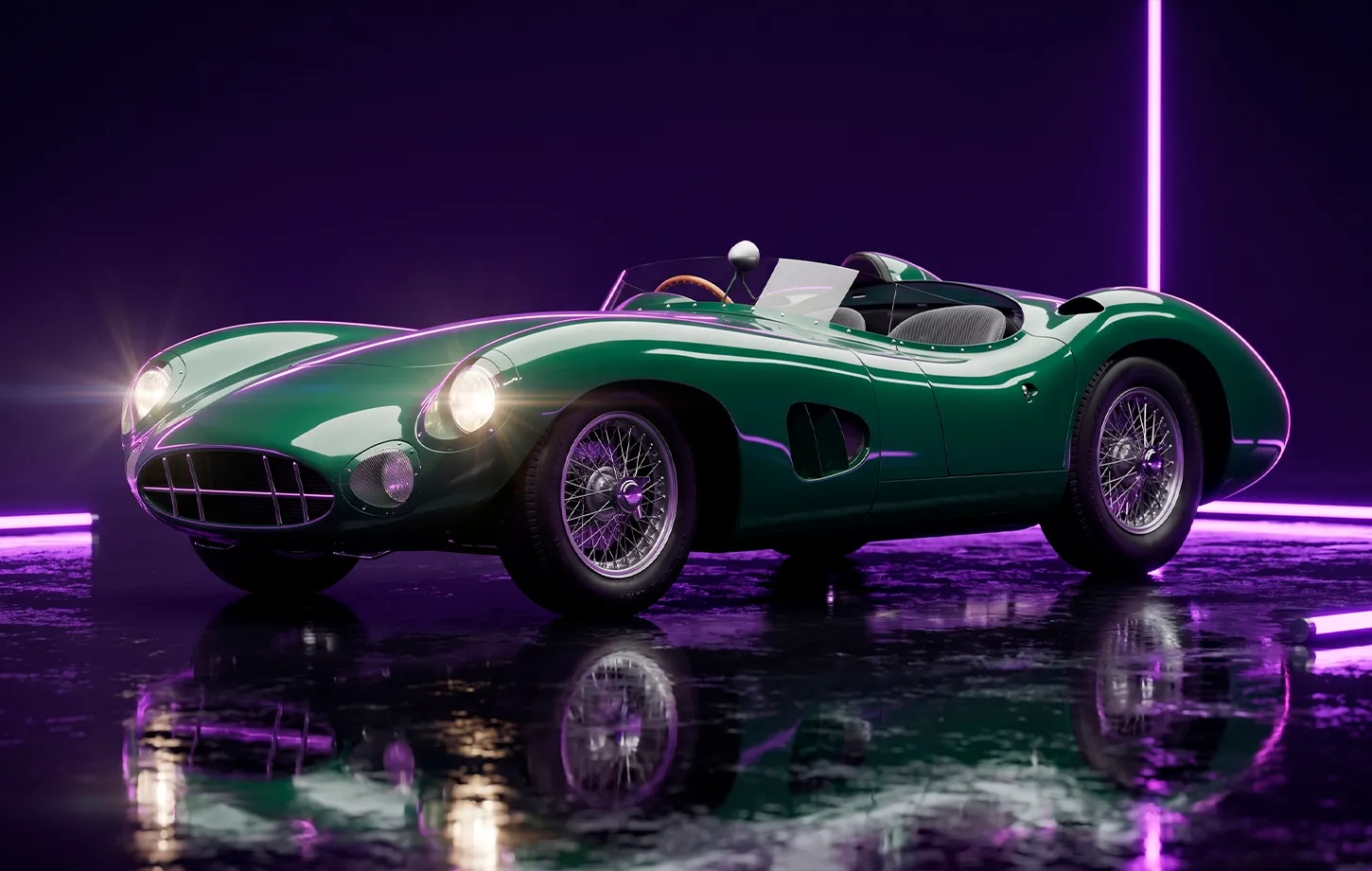 Expensive car in FH5 - Aston Martin DBR1 (1958)