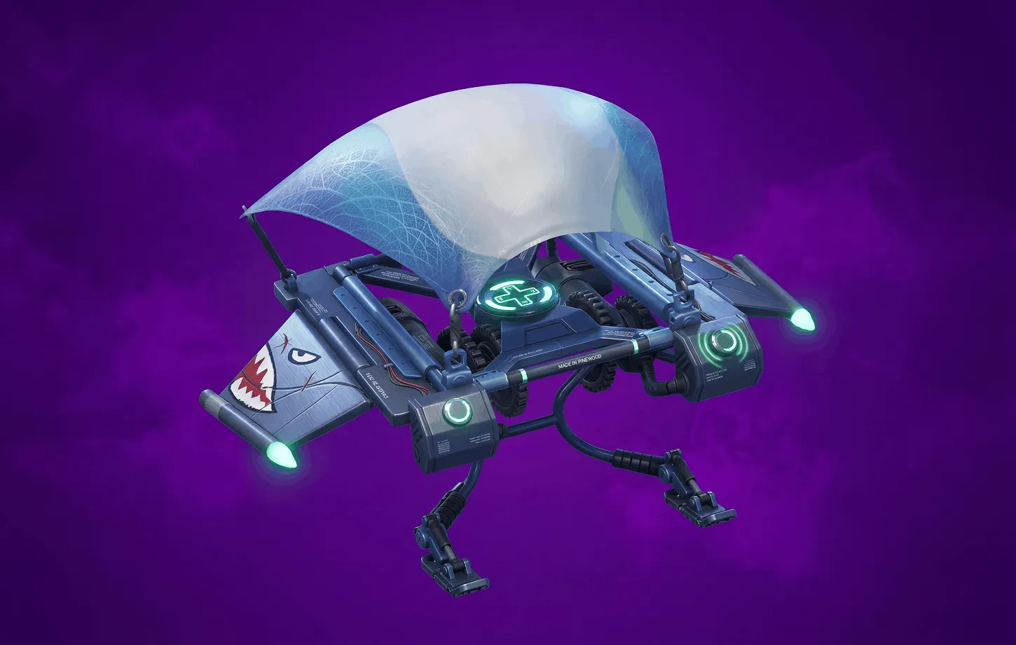 Fortnite Blue Streak Glider