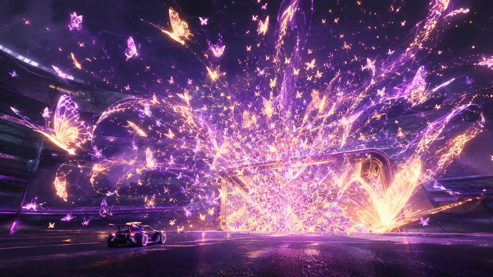 Butterflies Explosion