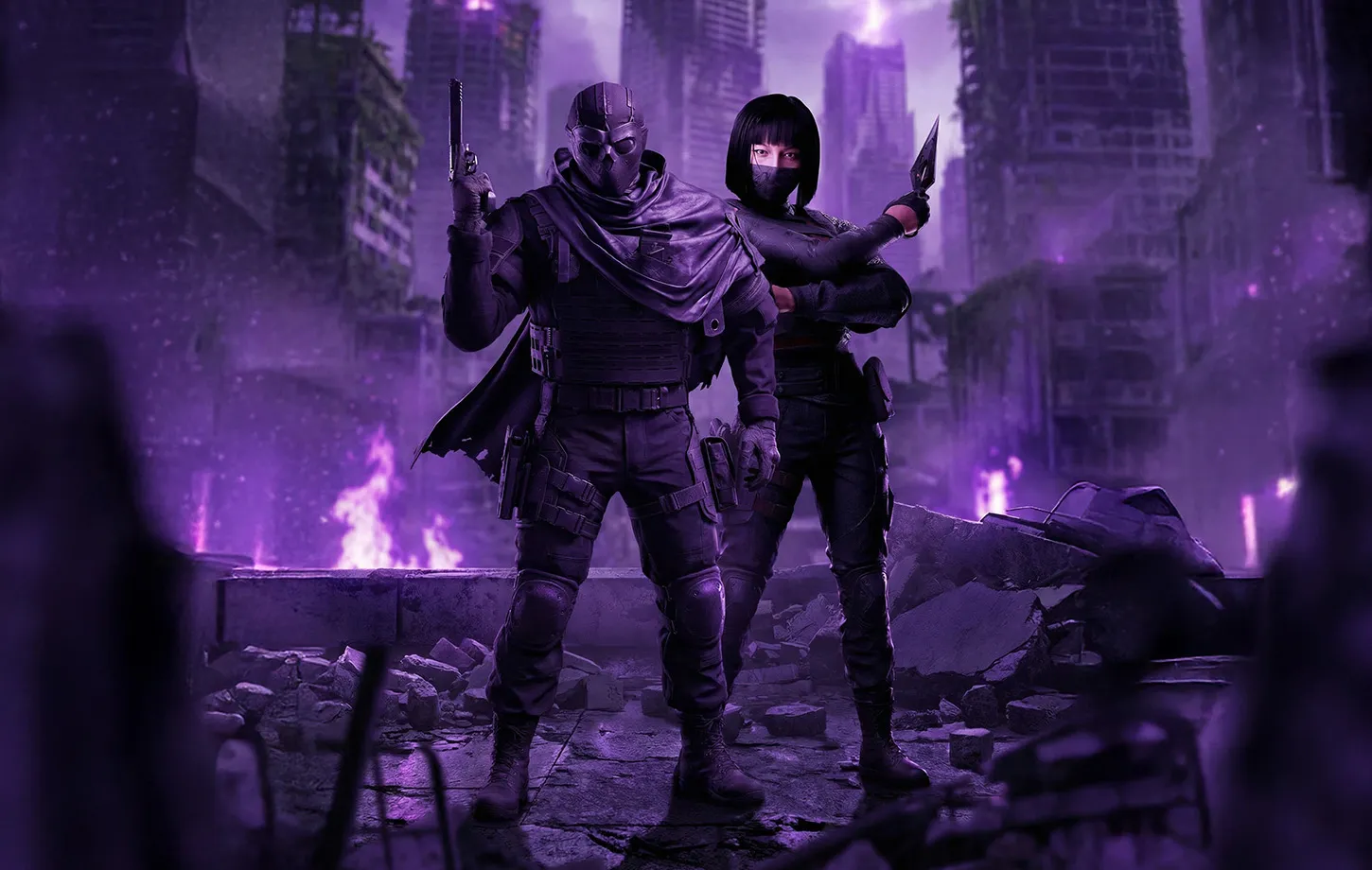 Rainbow six siege operators Deimos and Azami