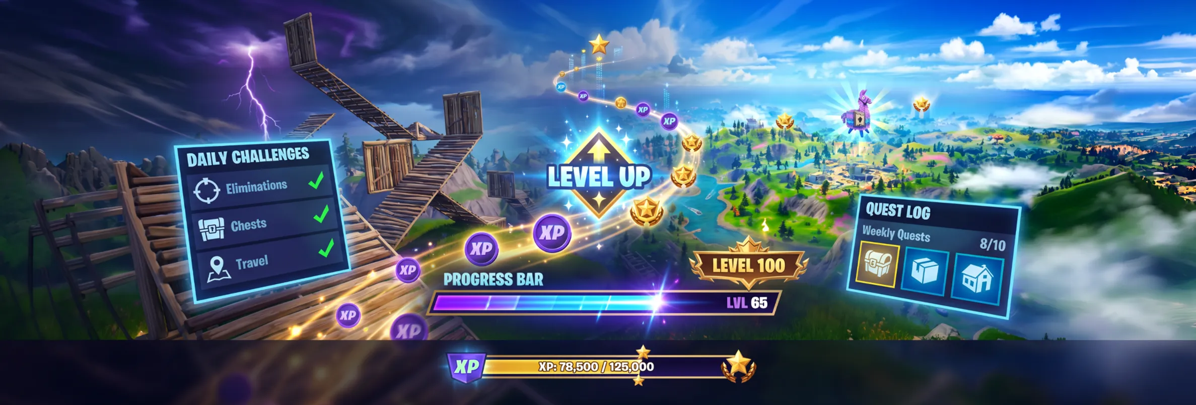 How to level up fast in fortnite