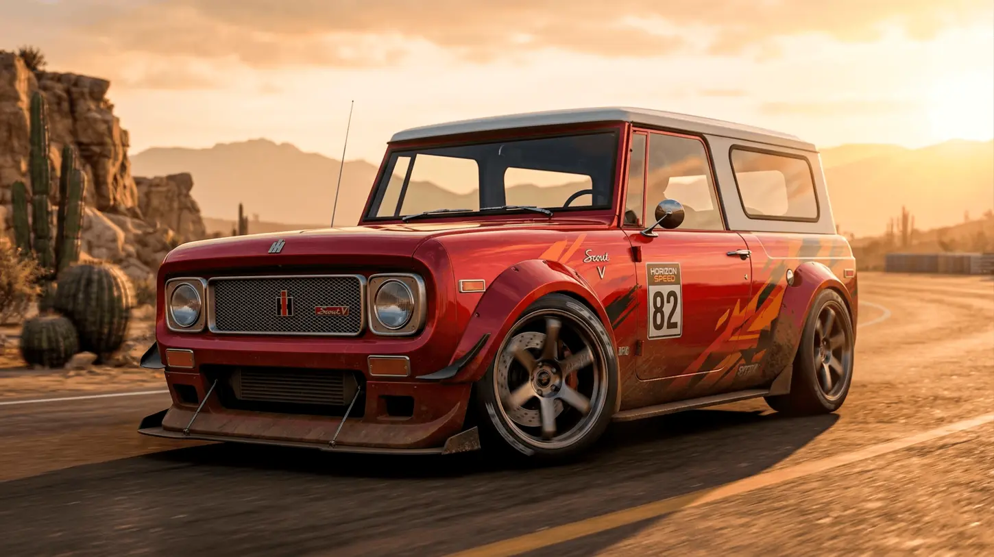 Forza Horizon 5 drift car - International Scout 800A