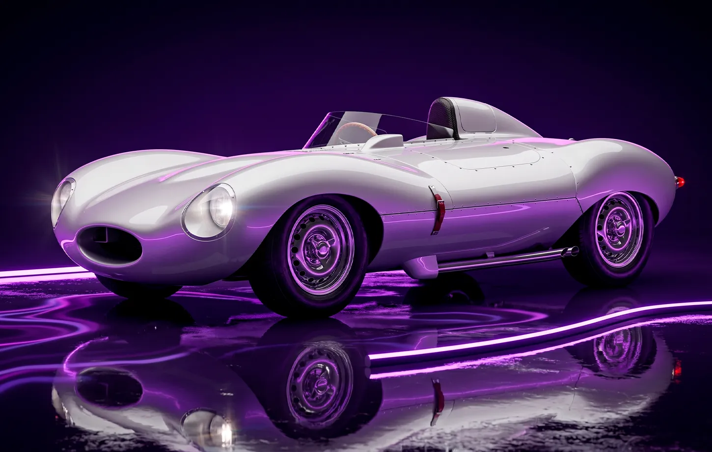 Expensive car in FH5 - Jaguar D-Type (1956)