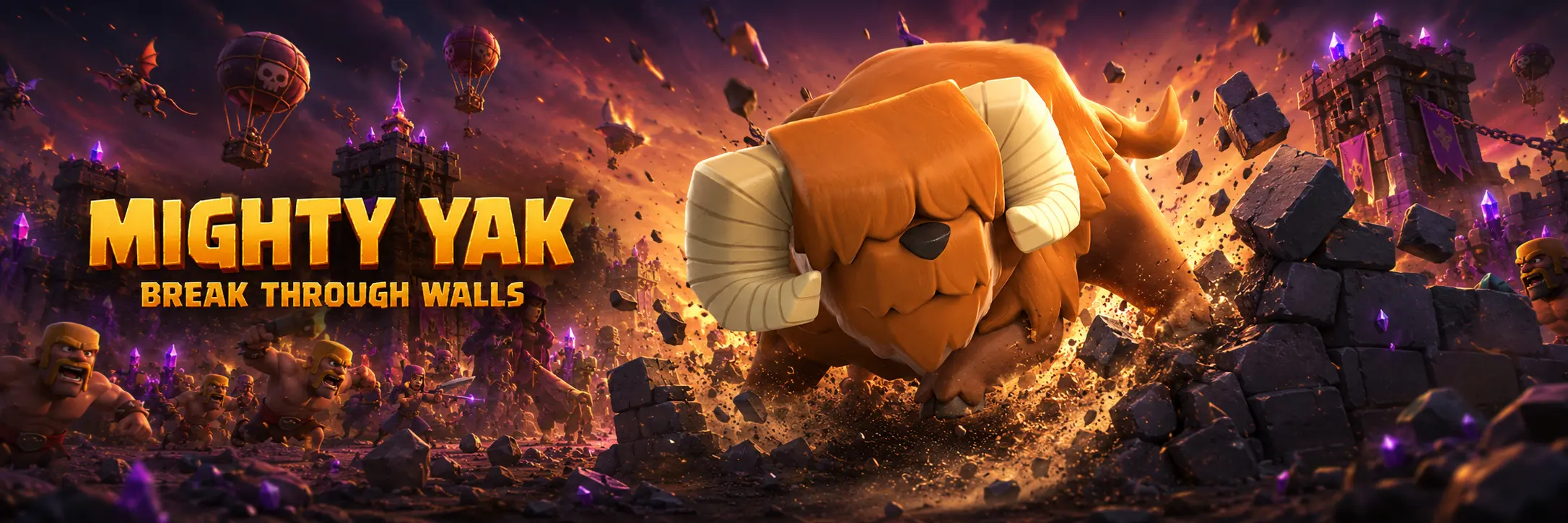Mighty Yak - Pet in COC