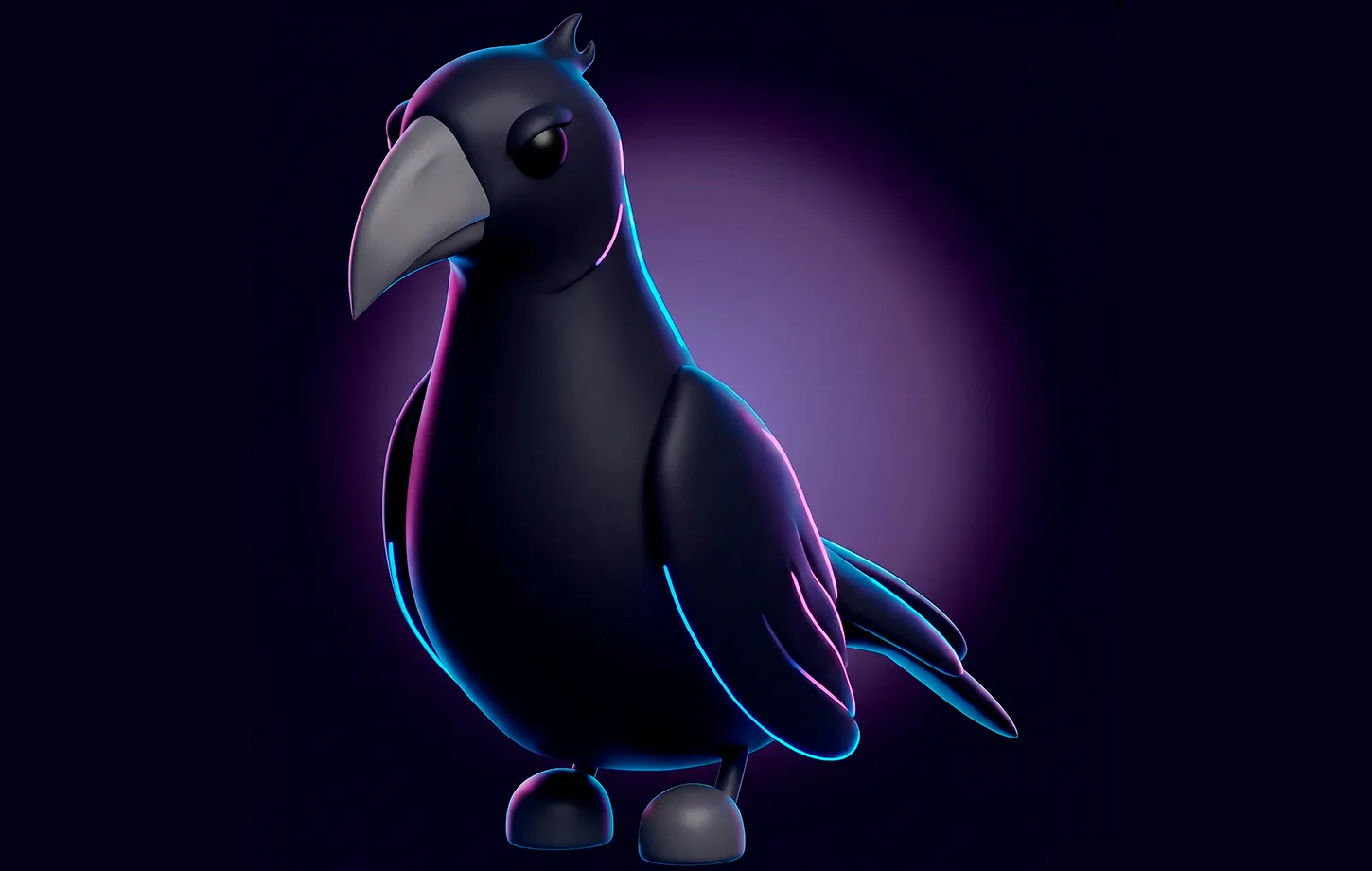 Crow rare pet in Adopt me