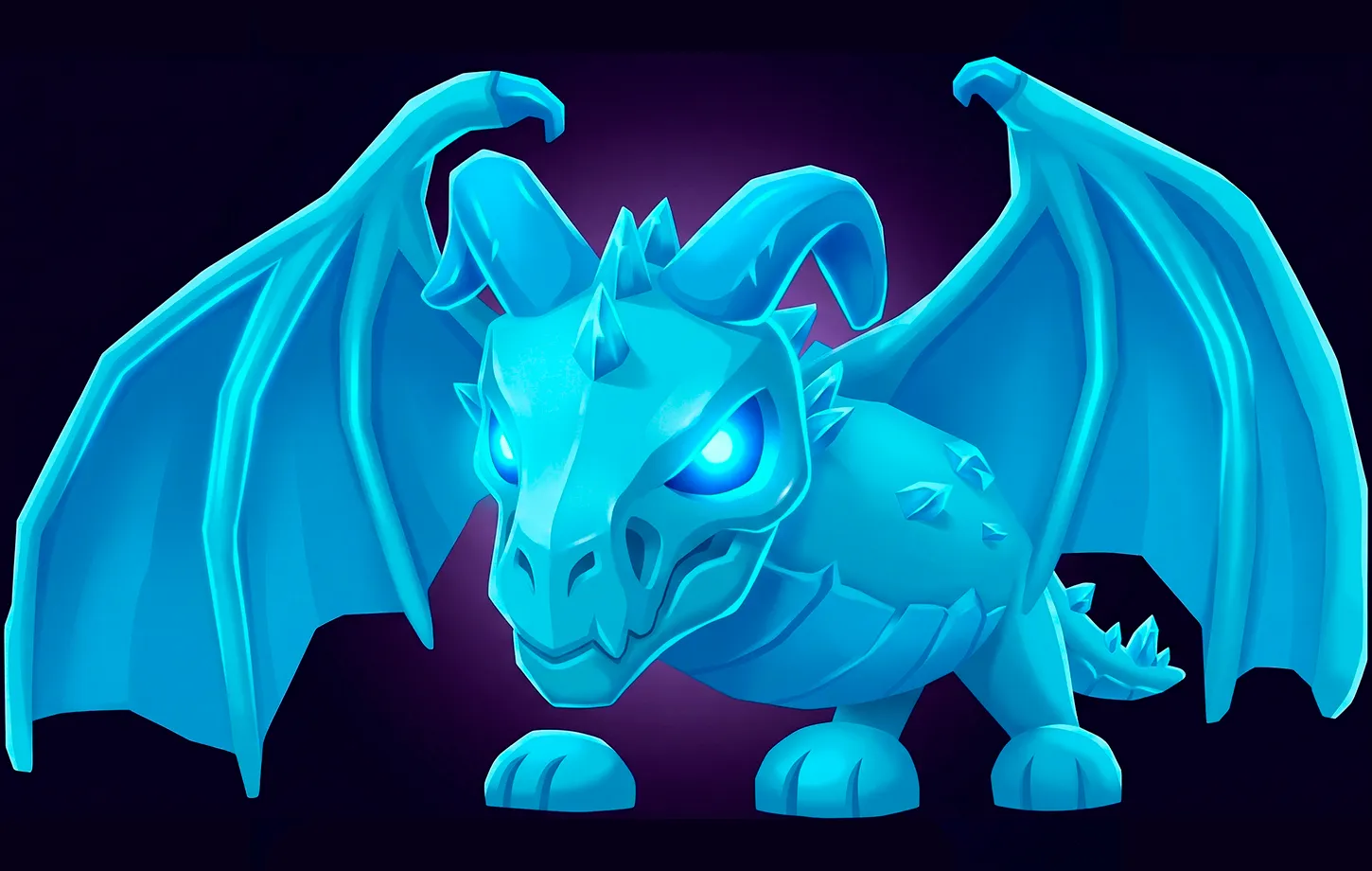 Frost Dragon rare pet in Adopt me