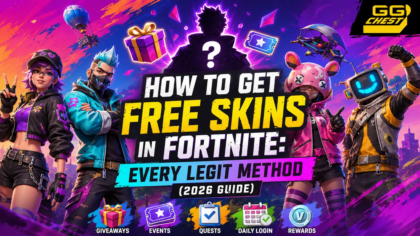 How to get free skins in Fortnite